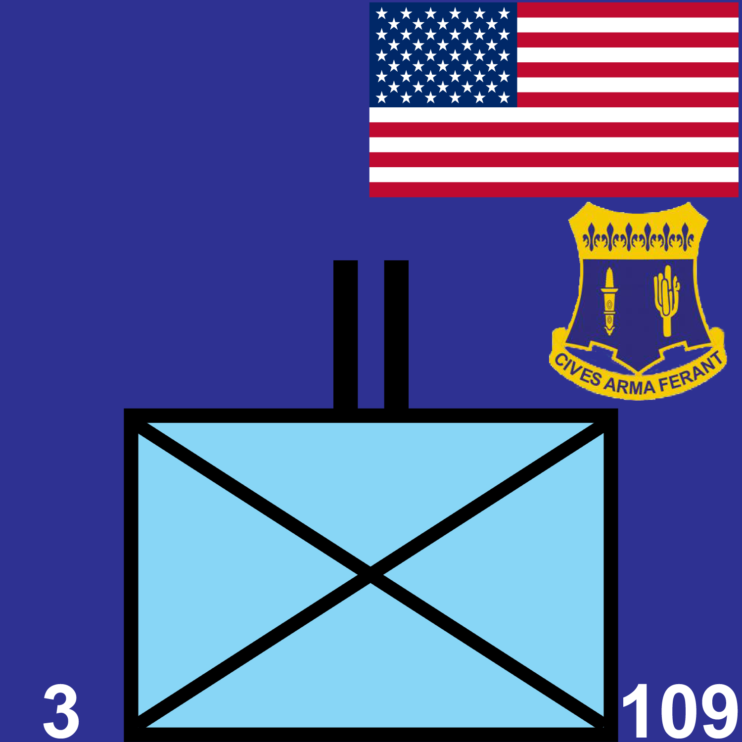 3d Battalion, 109th Infantry Regiment icon
